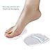 (3 Pairs) Ball of Foot Cushions Relief Pain for Women Insoles,Anti-Slip Forefoot Gel Metatarsal Pad for High Heel & Sandal