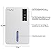 Dehumidifier, 1500ml Tank Powerful Thermo-Electric Intelligent Dehumidifier for Home, Quietly Gathers Up to 400ml - Great For bedrooms, bathrooms, RV, Laudry or basements Approx 1200 Cubic Feet