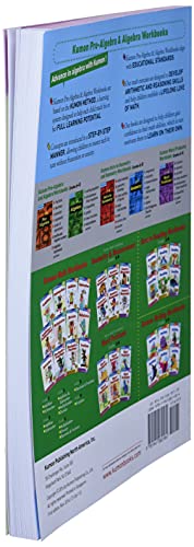 Kumon Algebra-Grades 6-8 (Kumon Middle School Math Workbooks) (Kumon Math Workbooks) Kumon Algebra-Grades 6-8 (Kumon Middle School Math Workbooks) (Kumon Math Workbooks) Paperback