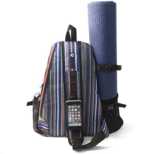 AURORAE-Yoga-Mat-Carrier-Bag-Multi-Purpose-Cross-Body-Sling-Back-Pack-Mat-Sold-Separately
