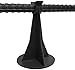 MAKO 3” Rebar Support Chair with Flat Base (Pack of 500) – Fits Bar Sizes 3-5 – Heavy Duty & Durable Plastic Concrete Rebar Stand Holder with Snap-in Mount (color may vary)