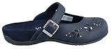 Vionic with Orthaheel Technology Rest Midway Womens Mule Mary Jane Navy Size 7
