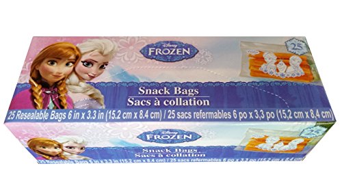 Disney Frozen Resealable Snack Bags