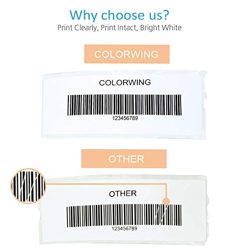 Replace Dymo 30252 Labels 1-1/8" x 3-1/2" (28mm x 89 mm) LW Self-Adhesive White Address Labels, for Dymo LabelWriter 400 and 450, 30 Rolls - 10500 Labels, by COLORWING - Thumbnail 4