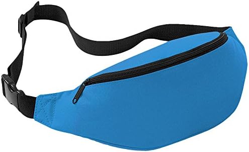 Running Waist Packs, Malltop Unisex Classic Convenient Outdoor Sports Cellphone Keys Wallet Storage Bags (Blue)