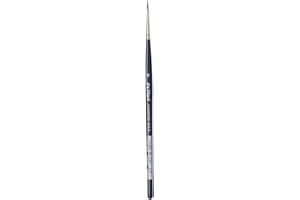 DA VINCI BRUSHES da Vinci Watercolor Series 5530 CosmoTop Mix B Paint Brush, Round Synthetic/Natural Mix, Size 0