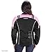 Viking Cycle Ironborn Armored Motorcycle Textile Riding Biker Jacket for Women (Pink, Medium)