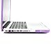 GMYLE Soft-Touch Frosted Hard Case for Macbook Pro 13 inch with CD-ROM (Model: A1278) - Purple