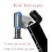 Dual Arc Plasma Lighter Battery Indicator Windproof USB Rechargeable Sleek Design Cool Looking Indoor Outdoor Electric Lighter for Candles Fireworks Incense Campfire Ect. (Black)thumb 4