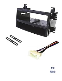 ASC Car Stereo Install Dash Kit y mazo de cables para instalar un Aftermarket Single Din Radio para algunos vehículos Hyundai Kia   Vehículos compatibles enumerados a continuación