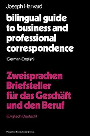 Amazon Com Bilingual Guide To Business And Professional