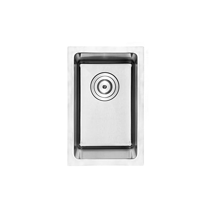 Buy 10" Bar Sink Ticor Plz03 Undermount 18 gauge Stainless Steel