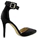 Women's High Heel Pointed Toe Ankle Buckle Strap Evening Party Dress Casual Sandal Shoes