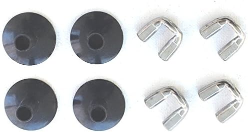 Drum Starz 4-pack Long Cymbal Sleeves & 4-pack Wing Nuts BUNDLE