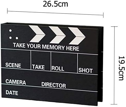 アルバム フォトアルバム 映画 カット スクラップブック サプライズボックス 手作り 写真 黒台紙 写真アルバム 手作りアルバム B087x9wns8 815円