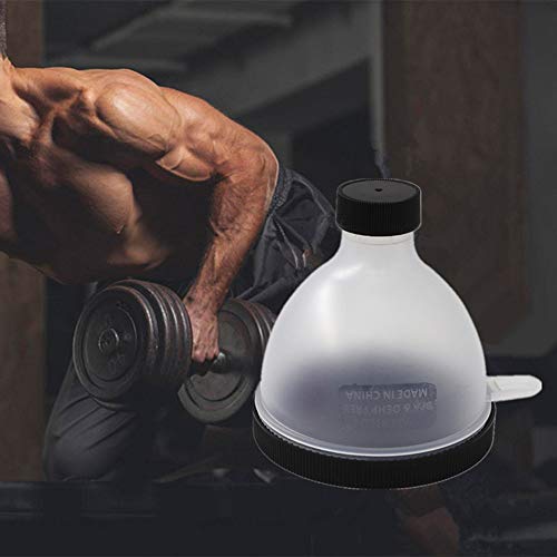 WOWHOUSE Powder Funnel Protein Funnel Supplement Storage for Shaker