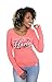 Barnett Harley-Davidson Harley-Davidson Womens Fast Freak Flames Pink Long Sleeve (Large)