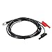 Birsppy BNC to Shrouded Banana Plugs and Sockets Jumper Cable