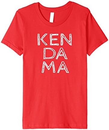 Kids Kendama T Shirt 100% Cotton 8 Red