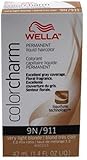 Wella Color Charm Liquid Haircolor 9N/911 Very Light Blonde, 1.4 oz (Pack of 5)