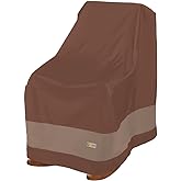 DUCKCOVERS Ultimate Water-Resistant 28 Inch Rocking Chair Cover, Outdoor Chair Covers