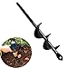 SuperThinker Auger Drill Bit, Garden Plant Flower Bulb Auger Rapid Planter for Planting Bulb Seedlings&Bedding Plant Auger for 3/8