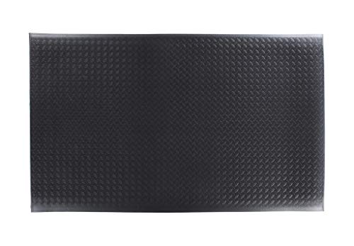 Guardian Soft Step Supreme Anti-Fatigue Floor Mat, Vinyl, 3'x5', Black Pebble Texture