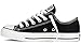 Converse Unisex Chuck Taylor All Star Ox Low Top Classic Black Sneakers - 7 B(M) US Women / 5 D(M) US Men