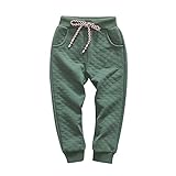 KISBINI Boy’s Air Cotton Active Long Pants Sports Sweatpants For children