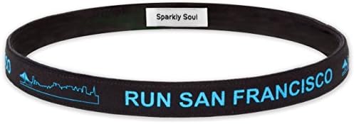 Sparkly Soul "Run This Town: San Francisco" Wide Satin Headbands