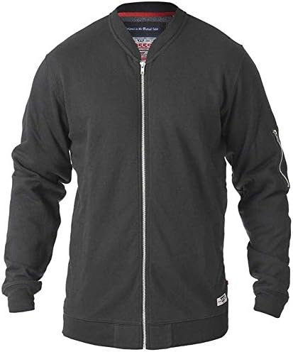 Duke Men's Big & Tall Kingsize MA-1 Padded Bomber Jacket Zip Up Coat