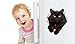 Winston & Bear 3D Black Cat Wall Stickers – 2-Pack Funny Vinyl Cat Decals for Bedroom, Kitchen, Toilet, Fridge, or Car – Gift for Pet Lovers