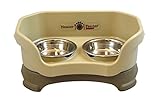 Neater Pet Brands Feeder Deluxe for Small Dogs, Cappuccino