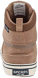 Sperry Men's Striper Storm Boot, WP Tan Suede, 8.5