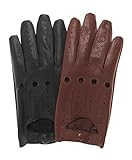 Fratelli Orsini Everyday Men's Italian Lambskin Leather Driving Gloves
