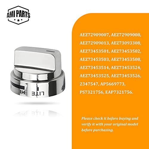 AMI PARTS AEZ73453509 Stove Knobs Replacements for LG Kenmore Gas