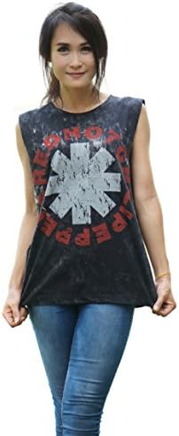 Bkksnow Red Hot Chili Peppers Rock Band sleeveless Tank Top Shirt
