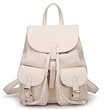 Buenocn Women Soft Leather Lovely Backpack Cute Schoolbag Shoulder Bag Shy360