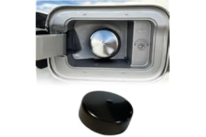 Cap & Shield 6.35cm ID (2.5in), Capless Gas Cap Dirt, Water & Dust Cover Compatible With Jeep, Dodge, Ram, and Select Ford, C