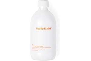 SpoiledChild Collagen Peptides + Vitamin C + Hyaluronic Acid Liquid Collagen Mango Flavor 400 ml (13.5 Fl oz)