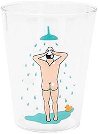Yizi Ram Diary Series Color Glass Milk Cup Juice Cup 4 Election Bath