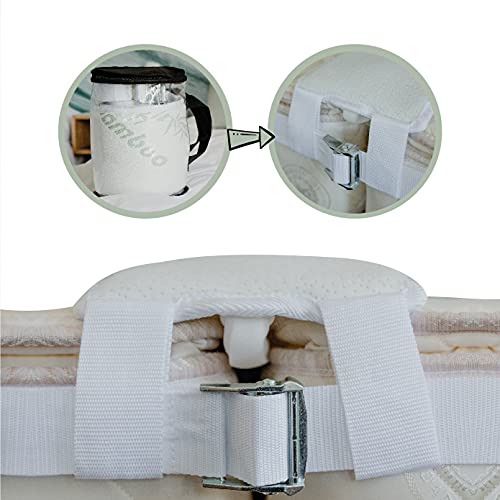 BALIBETOV Twin to King Bed Converter kit Bed Bridge Split King Gap