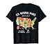 U.S National Parks Map T-Shirt Vintage Hiking Camping TShirt