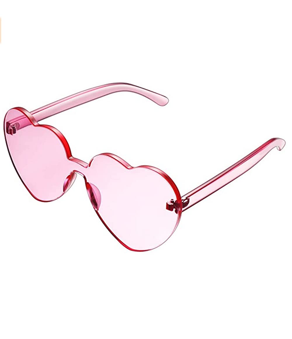 Nv Wang Party Glasses, Retro Heart Sunglasses, Retro Coloured Glasses, Heart-Shaped Sunglasses, Valentine's Day, Carnival, for Women and Men