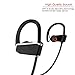 Sports Bluetooth Headphones, CDP Bluetooth Earphones Noise Cancelling, IPX7 Waterproof Headsets,8 Hrs Play, HD Stereo HiFi Sound Enhanced Bass,Running earphone with Mic for Sports,Driving,Gym. (Black)