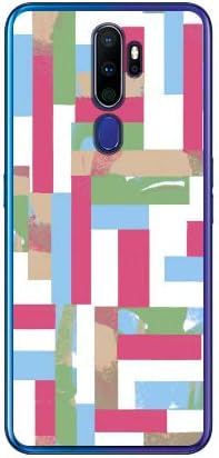 Amazon Coverfull カラー バー モザイク クリア For Oppo A5 Mvnoスマホ Simフリー端末 Mop2 Pcnt 212 M731 Coverfull ケース カバー