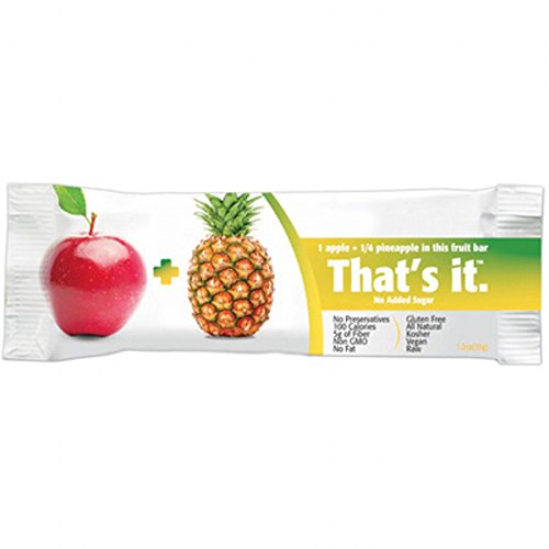 Thats It Fruit Bar Apple And Blueberry 12 Ounce12 Count by That's it