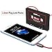 Car Cassette Adapter Smart Phone,Creativecase Car Audio 3.5mm Stereo Plug,Aux Cassette Adapter Compatible iPhone/Android phone/MP3/MP4/CD/MD/PC(Black)