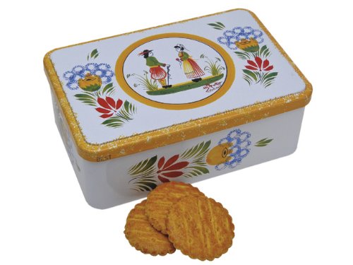 Ker cadelac butter galettes in quimper, 11.5-ounce tin