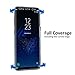 OGuard PREMIUM Scratch-Prevention 100% Full Coverage Anti-Bubble Strengthened Clear FILM Screen Protector for Samsung Galaxy S8 PLUS [DRY APPLICATION][Case Friendly]
